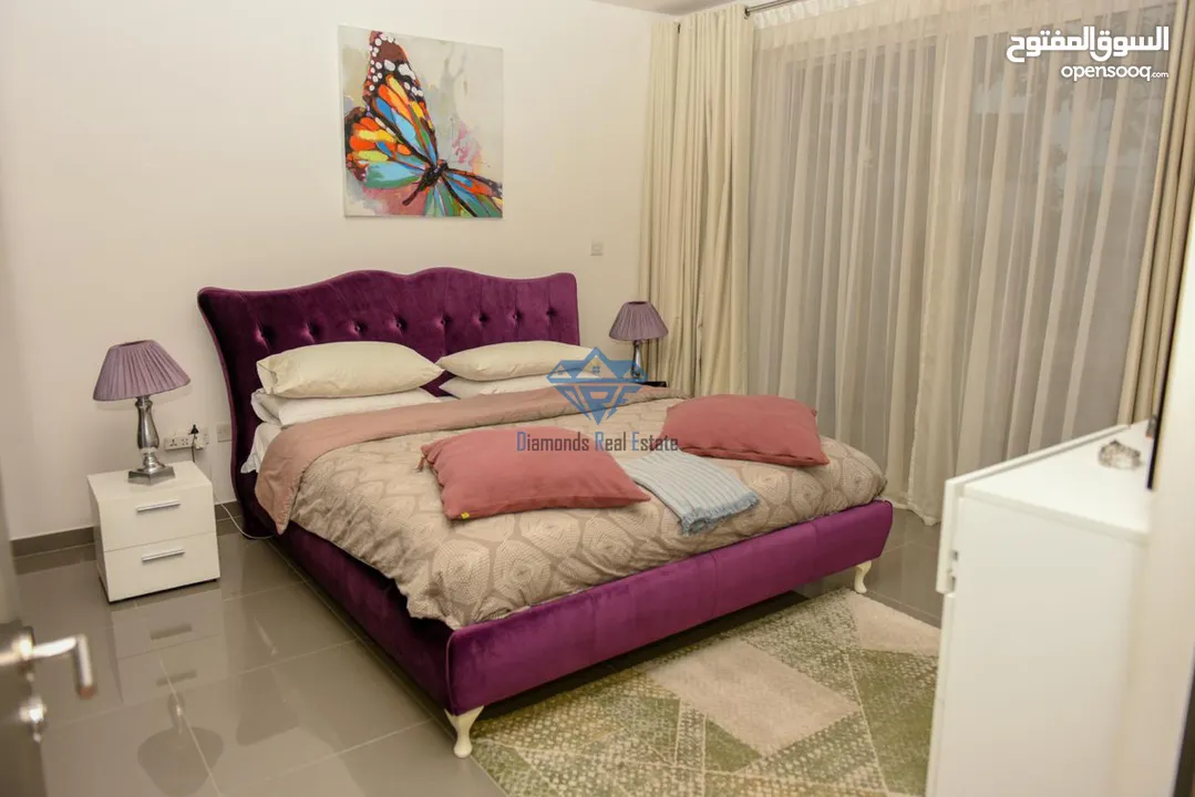 #REF1078 Beautiful 2BHK furnished Flat 218sqm for Sale in Al Mouj Marsa One