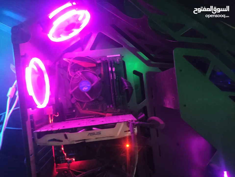 i7 6700 Motherboard asus 16gb ram hyperX 128ssd kingston Power supply 700w Graphic card 1070 asus