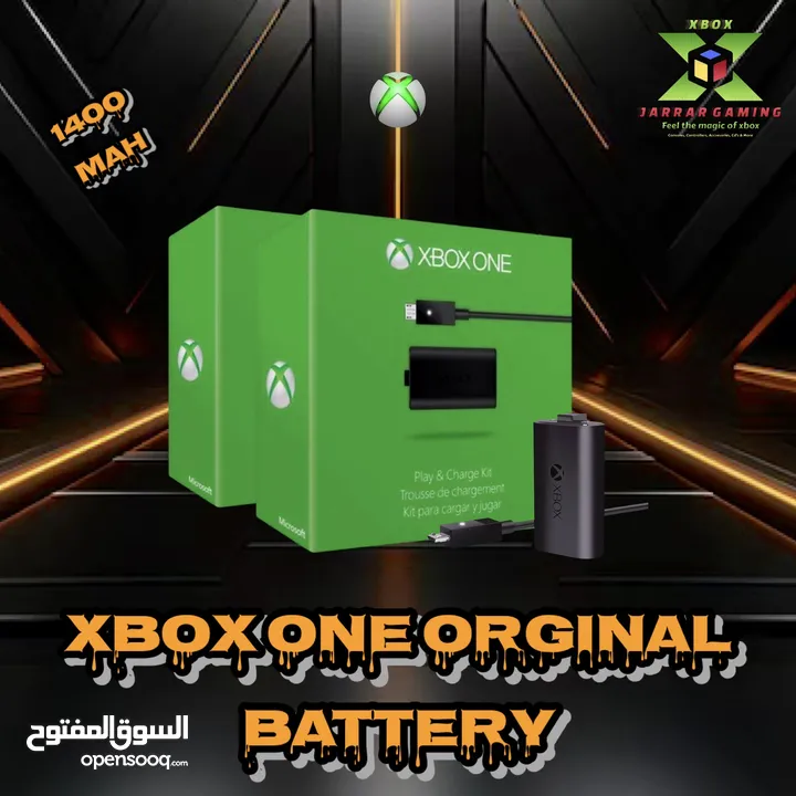 Xbox series x/s & one x/s Rechargeable Battery’s بطاريات شحن خاصة بأيادي تحكم إكس بوكس