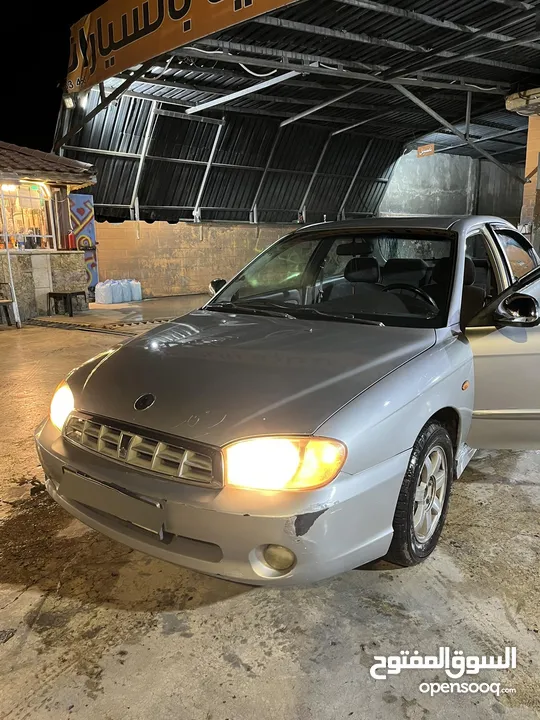 كيا سبكترا 2001 Mr اعلى صنف جير عادي للبيع  مرخصة سنة كاملة ماتور 1500cc  كوشوك جديد