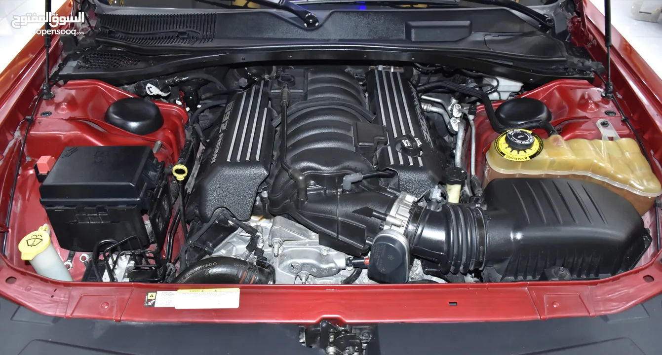 Dodge Challenger SRT8 392 HEMI ( 2012 Model ) in Red Color GCC Specs