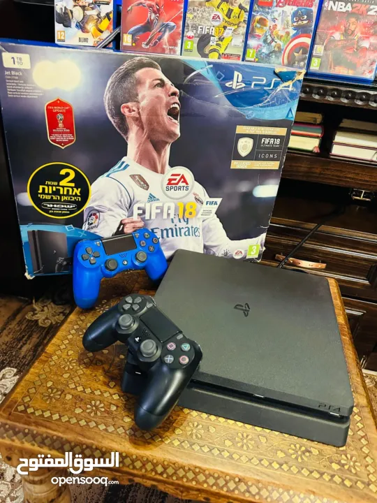 Playstation 4 Slim  بلاستيشن 4 سلم