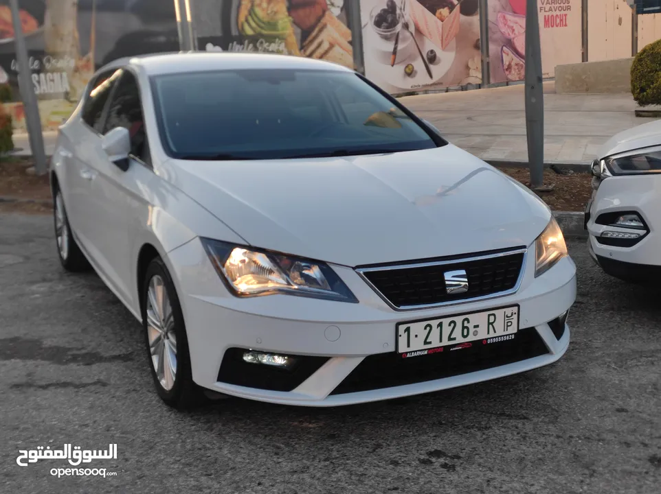 سيات ليون اكسلينس محرك1500تربو بنزين اتوماتيك 150حصان عداد اصلي 75الف كم فقططط