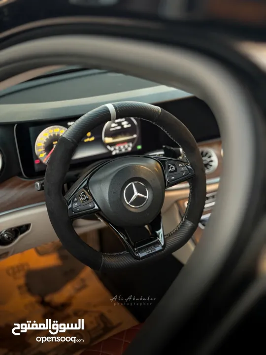 مرسيدس بنز E200 AMG موديل 2018 بالرخصه اصل برايفت عداد 100 الف يد 3 رخصه تامين سنه فحص فوق الممتاز