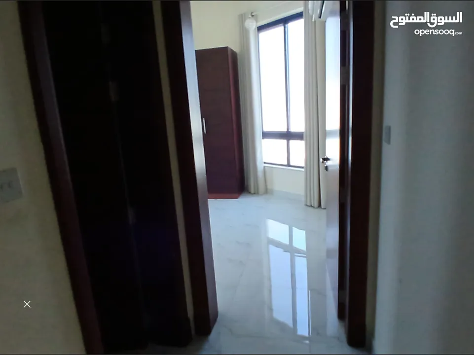 Semi-furnished 3-bedroom flat for rent in Al Buhair, spacious and well-located, ready to move in....