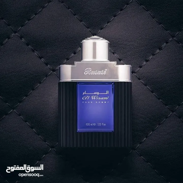 عطر  الوسام الأصلي  الرصاصي  عطر رجالي فاخر من الرصاصي للعطور   العطر مزيج من الأخشاب العطرية مع