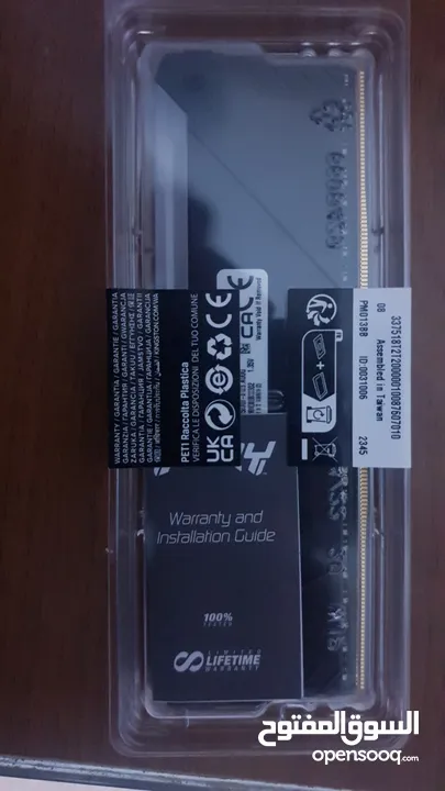حبة رام hyperx x 16gb rgb 3200mhz