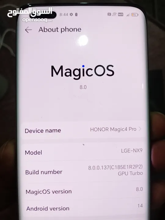 Honor Magic 4 Pro 5G With Box Only