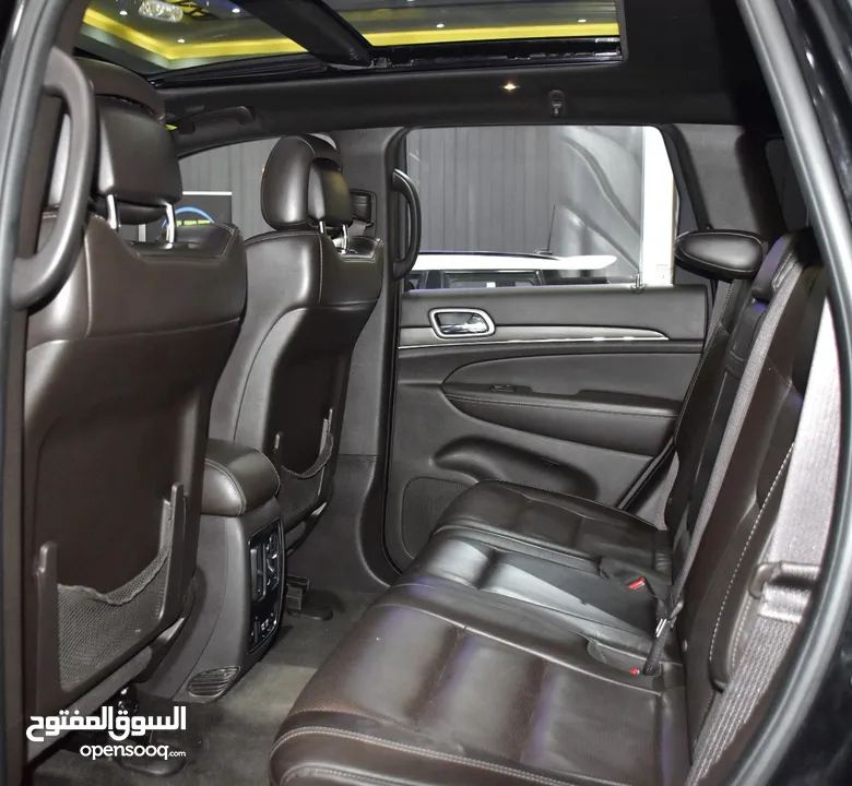 Jeep Grand Cherokee Overland 4x4 ( 2018 Model ) in Black Color GCC Specs