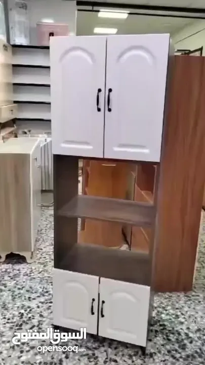 كل شي بمكانه مع فاترينا بتسهّل عليك كل لحظة بالمطبخ!  فاترينا مطبخ متعددة الاستخدامات  قطعة واحدة