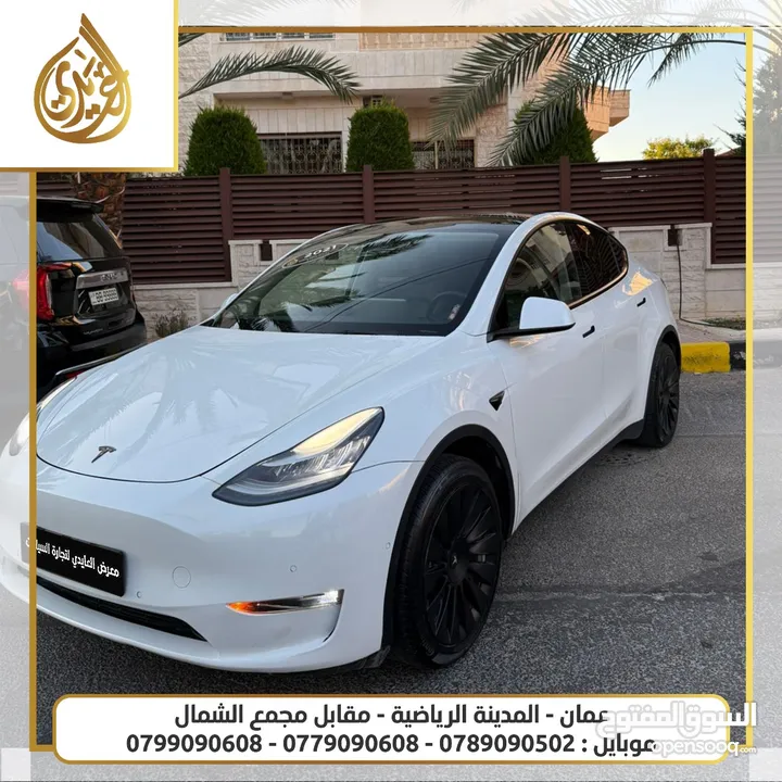 تيسلا 2021 بدفعة اولى 2500 TESLA MODEL Y