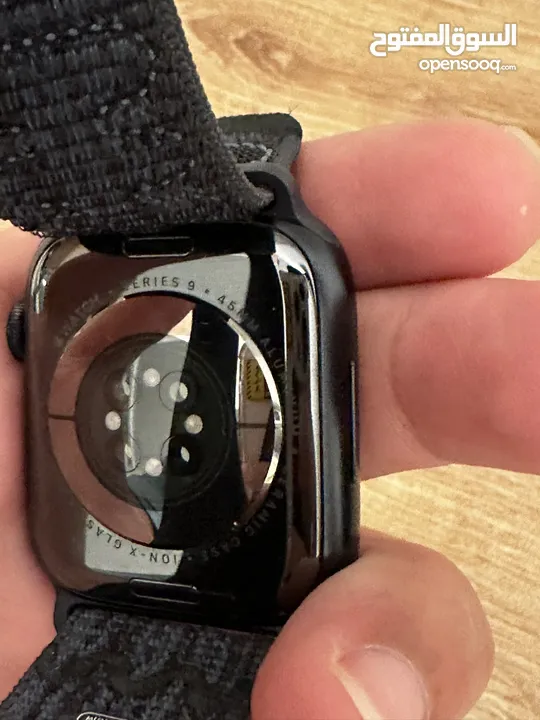 Apple Watch Series 9 - 45mm  Midnight  ابل ووتش الاصدار التاسع 45مم - لون اسود منتصف الليل