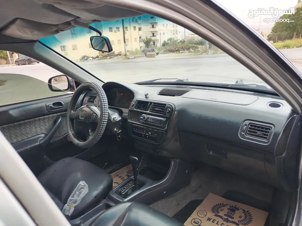هوندا سيفيك اوتوماتيك 99 توب نظافة دهان جديد بسعرررر مميززز 2 جيد سياره مميزه ما شاء الله