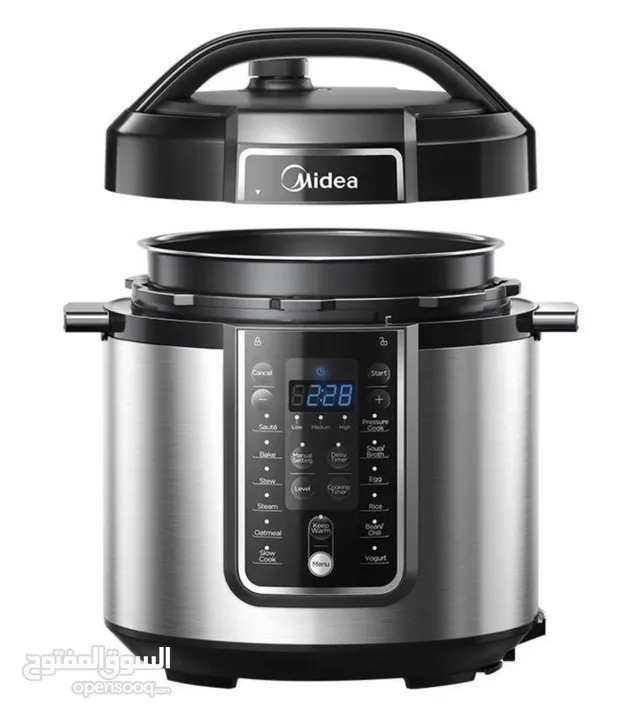 Midea Pressure Cooker 6 Liters 1000 Watts - MY-CS6037WP2