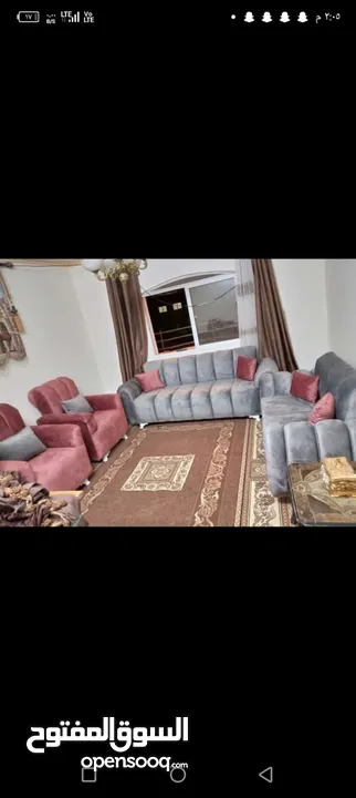 اطقم الكنب ثلاثيه ومجوزه ومفردتين