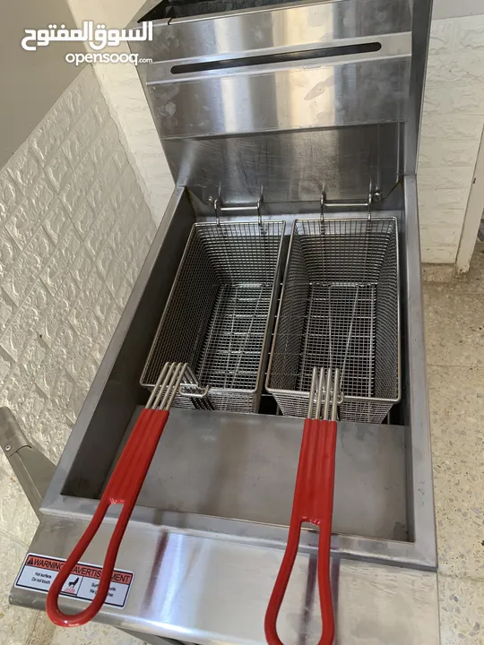 شبسر غاز للبطاطا بحاله جديده