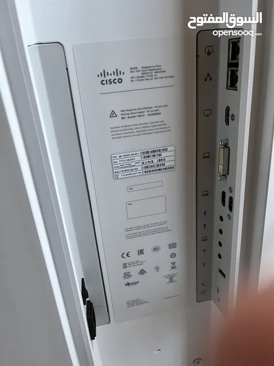 Cisco TelePresence MX300 G2 55inch  with new monitoring screen+cisco satellite rx+mov&per stand