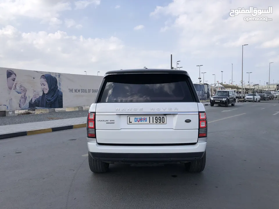 RANGE ROVER VOUGE SE MODEL 2015 FOR SALE IN SHJ