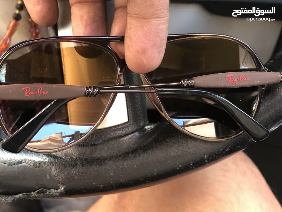 نظارة ريبان اصلية شريته من نظارات كيفان 63 دينار استعمل يومين فقط للبيع 20  دينار فقط السعر نهائي. - (236235302) | السوق المفتوح