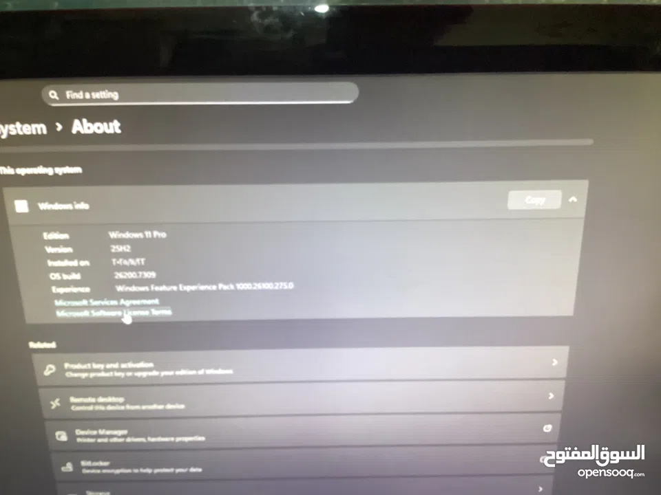 كمبيوتر ويندوز 11جوده عاليه