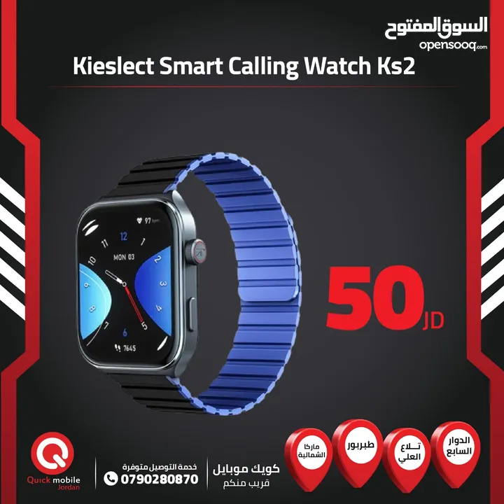 SMART WATCH KIESLECT KS2 NEW /// ساعة سمارت كيسليكت كيه اس 2 كفالة والجديدة