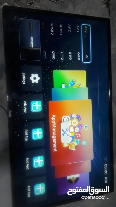 تلفزيون Ikon 55 inch 4 Ultra HD Smart TV