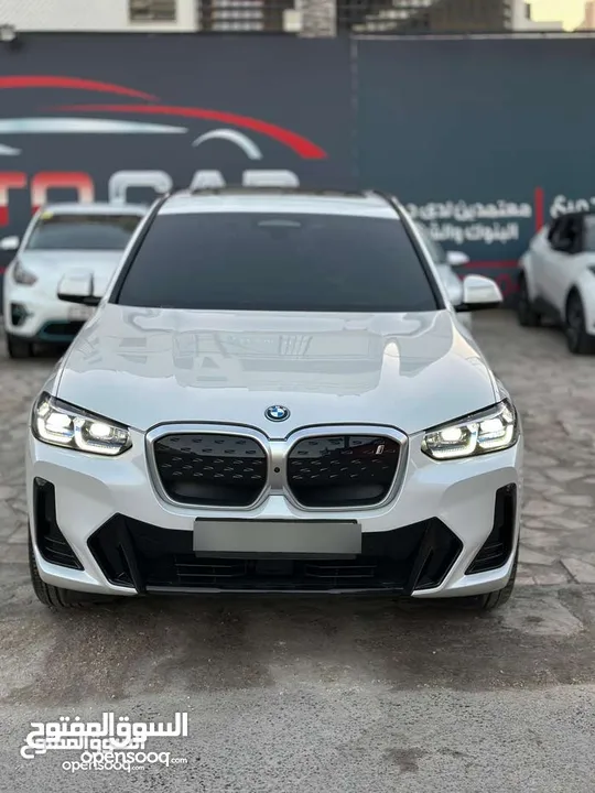 BMW ix3 2024 أقساط بدفعة أولى تبدأ من 6500 تسليم مفتاح وقسط شهري يبدأ من 490