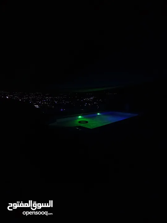 مزرعة وشاليه فيلا طلة الجبل في بيرين للايجار اليومي والاسبوعي والشهري اطلالة ولا بالخيال نتشرف فيكم