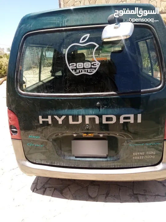 باص h100 للبيع موديل 2003