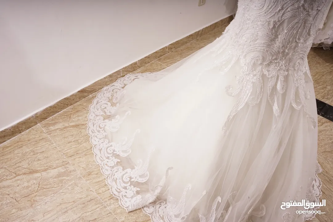 بدلات عرايس جديده و شبه جديده للبيع