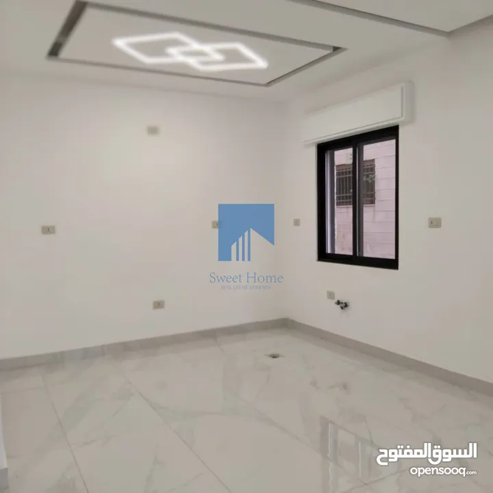 شقة فاخرة للبيع في تلاع العلي  - قرب دوار الواحة طابق اول 95م تشطيب سوبر ديلوكس لم تسكن
