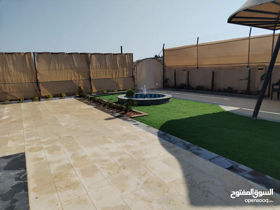 مزرعه للايجار جديده قريبه من عمان مريحه واستثنائيه
