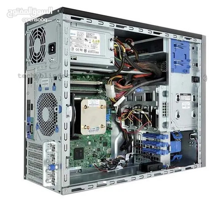 جهاز سيرفر HP ProLiant ML310e, 8gen أداء عالي لتخزين عالي