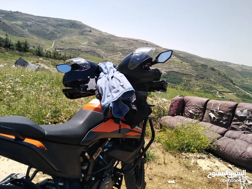 للبيع او البدل  KTM Adventure 390 - موديل 2021  كامل الاضافات   مغامرات وراحة وقوة