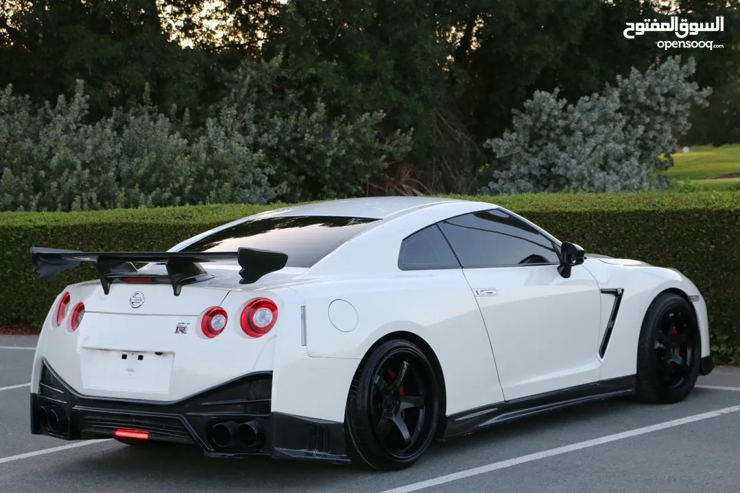 نيسان جي تي ار خليجي بلاك اديشن 2015 تشييكات الفا لوجيك بالكامل NISSAN GTR GCC 2015 Black edition