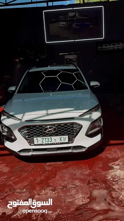 هيونداي كونا 2020 اعلى فئة فل اضافات مع فتحة بحالة الوكالة عداد قليل اصلي ولاغرام بوية