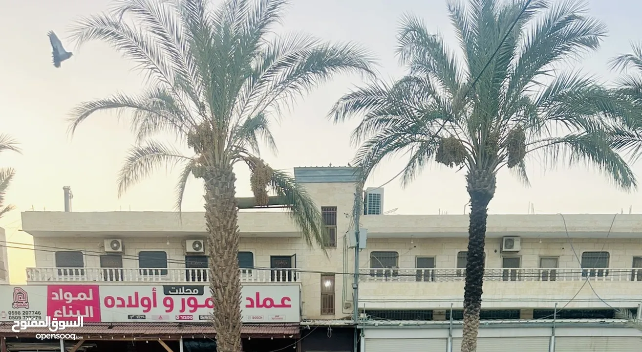 شقتين للبيع مساحة كل شقة 200 متر مدخلهم مستقل ع شارع القدس الرئيسي مقابل مول اريحا وسبيتاني