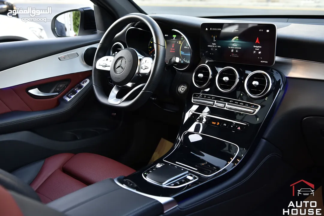 مرسيدس جي ال سي مايلد هايبرد نايت بكج2020 Mercedes GLC 300 4MATIC Mild Hybrid AMG Line Night Package