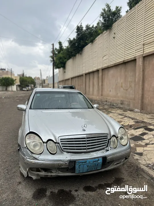 مرسيدس بنز اربعة بسطون E class 240cc 2005