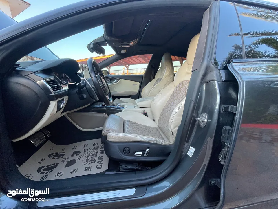 النوع : AUDI الفئة : A7 سنة الصنع : 2015 كيلو مترات : 158000 عدد المقاعد : 5 نوع الوقود : بنزين
