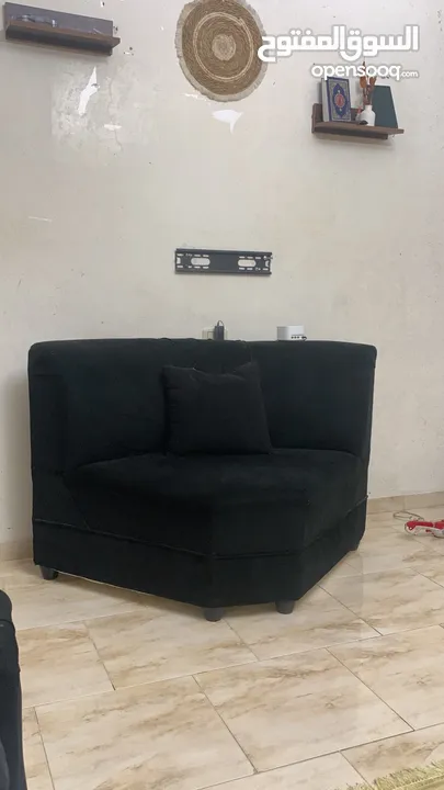 طقم كورنر اسود للبيع