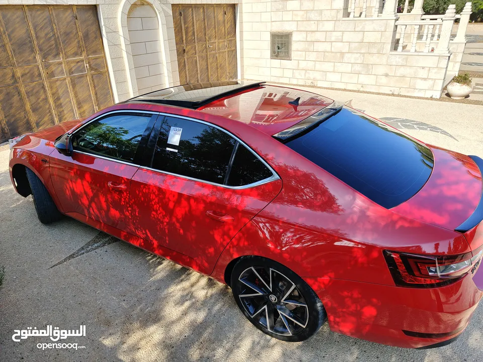 الفخامة سكودا سوبيرب 2016 ماطور 2000 ديزل 190 حصان L&K تسيير 2020 ما بعد الفل اضافات بالصلاة عالنبي
