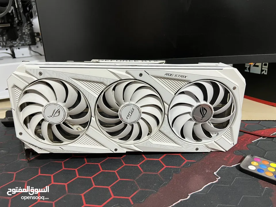 ‏rtx 3090 rog strix white edition