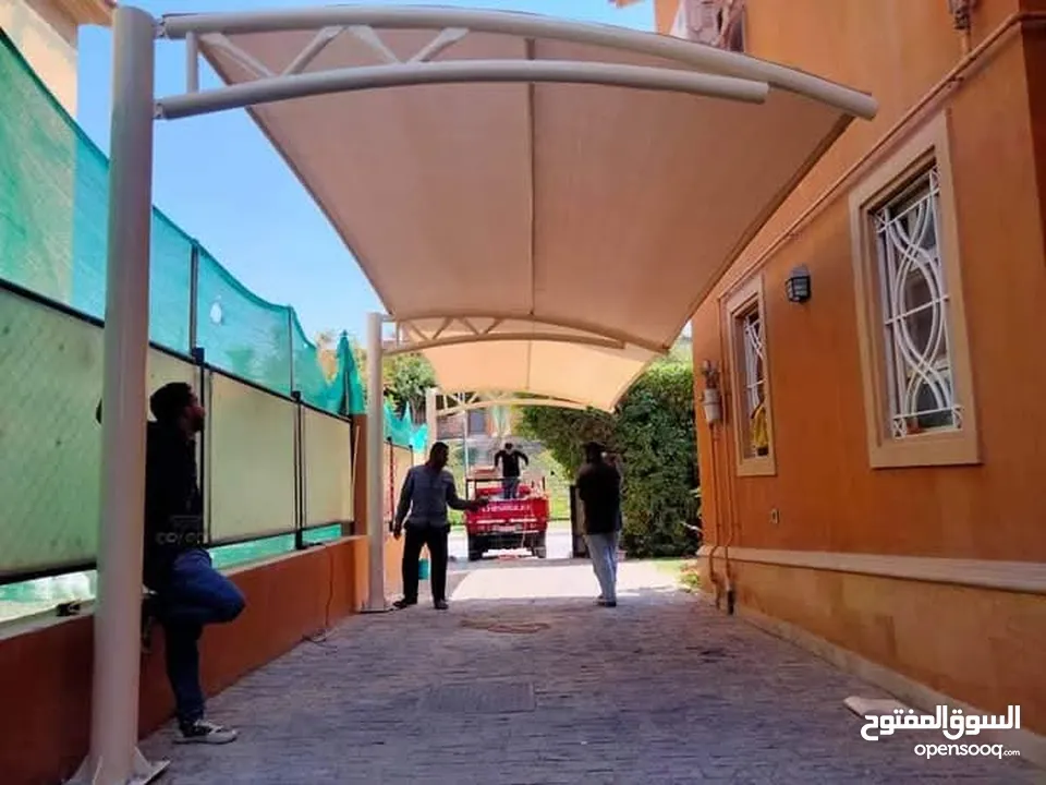 مظلات جده برجولة جده خيم جده بيوت الشعر الملكي جده سواتر جده سندوتش بنل جده وصيانه فك وتركيب جدي ا