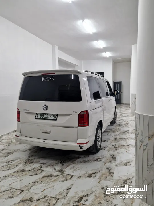 فولكس فاجن كرافيل برايفت ماشية 238 ألف جير يدوي خالية من اي ضربات