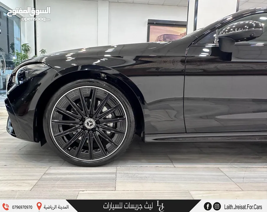 مرسيدس سي ال اي نايت بكج مايلد هايبرد 2024 Mercedes CLE200 Coupe AMG Kit Night Package