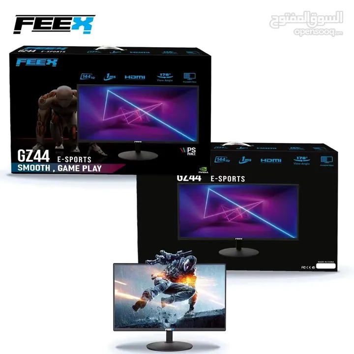 شاشة feex 144hz