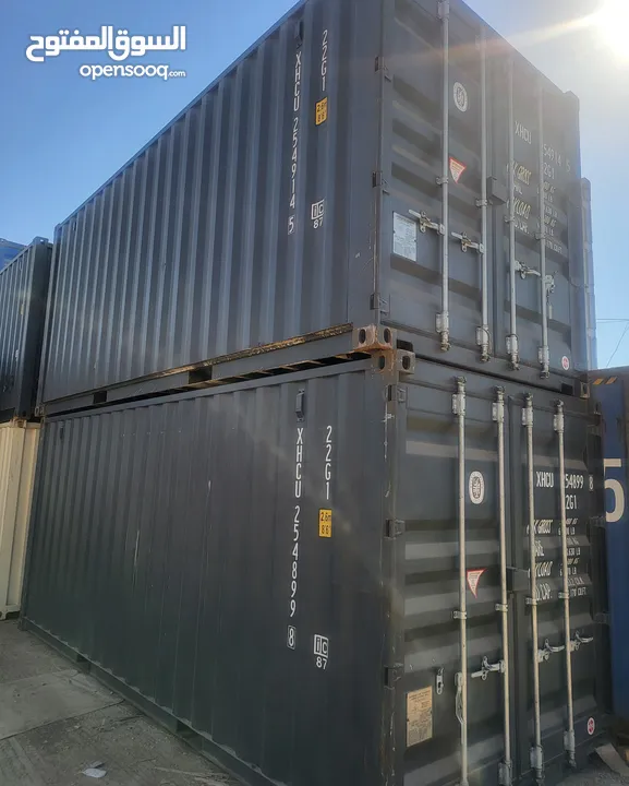 للبيع  containers  ( حاويات )  كونتينر بحاله جيده جدا