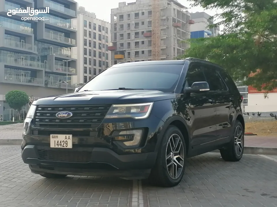 Ford Explorer Sport 2016 Twin Turbo فورد اكسبلورار سبورت دبل تيربو