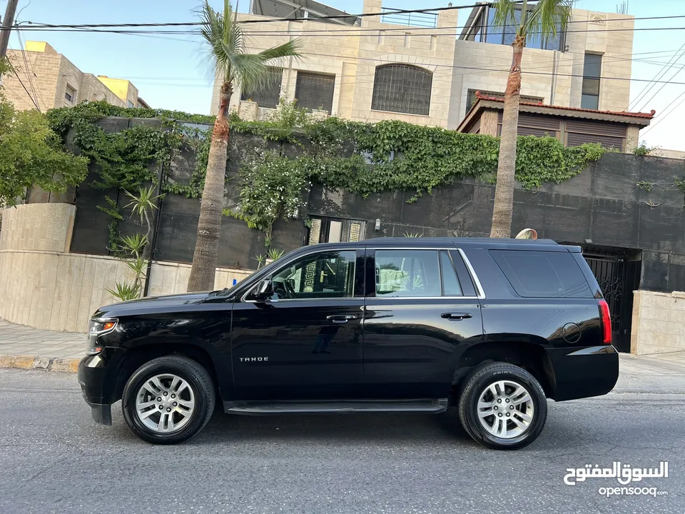 شيفروليه تاهو موديل 2020 فحص كامل وارد وصيانة الشركة بحالة الوكالة لون اسود فُل ابوشن ما عدا الفتحة